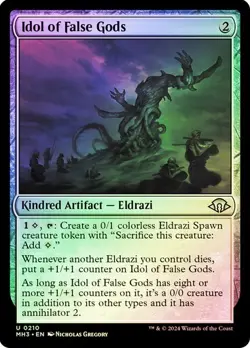 Idol of False Gods FOIL - 0210 - Uncommon - Modern Horizons 3 MH3 MTG - Image 1