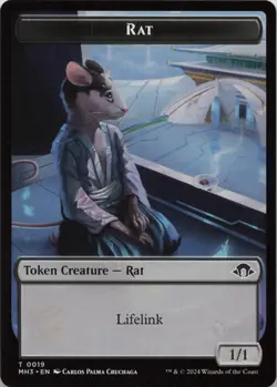 Rat // Energy Reserve Double-Sided Token T Modern Horizons 3 19 // 36 - LP - Image 1