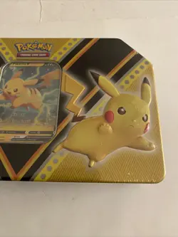 Pokemon TCG: V Powers Tin PIKACHU NEW Factory Sealed Five Booster Packs - Image 4