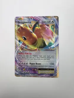Pokemon XY Evolutions Dragonite EX Rare 72/108 Holo Card 2016 - NM - Image 1