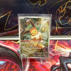 Sealed Pokemon Eevee 173 Prismatic Evolutions SV Scarlet Violet Promo Rare Card - Image 1