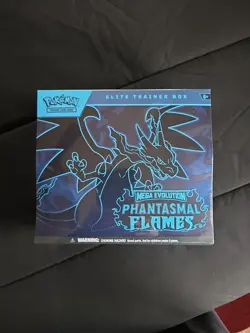 Pokemon ETB Mega Evolution Phantasmal Flames Sealed Elite Trainer Box New TCG - Image 1