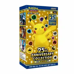 Pokemon Card 25th Anniversary Collection Expansion Pack (16 Packs) / Korean Ver. - Image 1