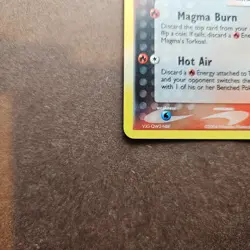 Team Magma's Torkoal 12/95 Pokemon EX Team Magma vs Team Aqua Holo Card - LP - Image 4