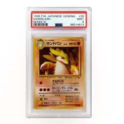 Pokemon PSA 9 Sandslash 28 Japanese Vending Series III 3 - Image 1