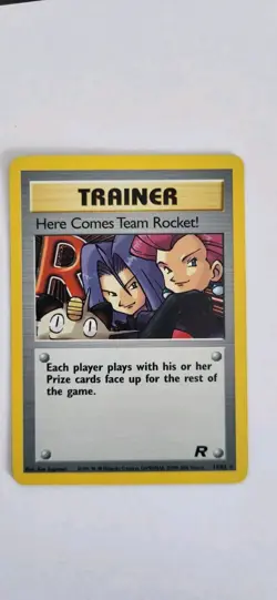Pokemon TCG Here Comes Team Rocket! Team Rocket 15/82 Holo Rare MP. - Image 1