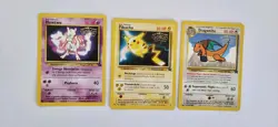 Pokemon WB Movie Black Star Promo Bundle Pikachu Mewtwo Dragonite - Image 1