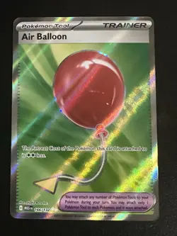 Air Balloon 166/132 Pokemon Mega Evolution Full Art Ultra Rare Holo NM - Image 1