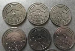 8 X Pokemon Large Coins Coin Tokens Shiny Celebrations Pikachu Eevee Scream Tail - Image 5
