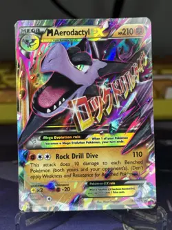 M Aerodactyl EX Pokemon XY Black Star Promo #XY98 - Image 1