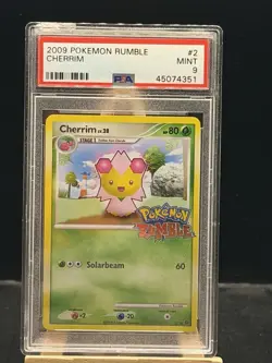Cherrim 2/16 2009 Pokemon Rumble PSA 9 Mint - Image 1