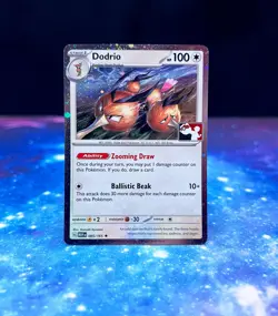 Pokemon - S&V 151 - Dodrio 085/165 - Prize Pack Play! Stamped Promo Card - Image 1
