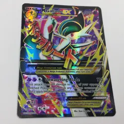 M Gallade EX 100/108 XY Roaring Skies Full Art Holo Pokemon Card w/sleeve -bend - Image 2