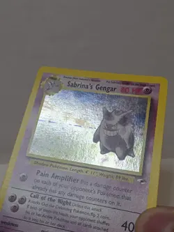 Pokemon TCG Sabrina's Gengar Holo Gym Challenge Card 14/132 Rare LP - Image 2