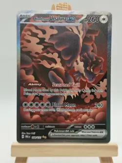Pokemon Prismatic Evolutions - 168/131 Bloodmoon Ursaluna ex - SIR - Image 1