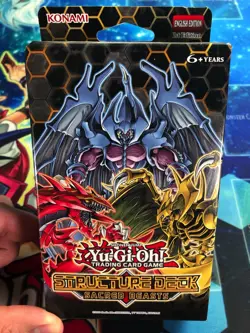 Yugioh Structure Deck Sacred Beasts 1st Sealed NEW! - Image 1