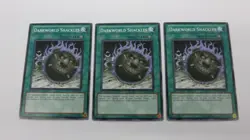 3x DARKWORLD SHACKLES STBL-EN057 1ST EDITION COMMON YUGIOH NM UNPLAYED - Image 1