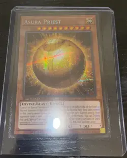 Winged Dragon Of Ra Sphere Mode/Asura Priest Misprint Prismatic SCR Yugioh - Image 1