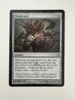 Mindcrank MTG Magic the Gathering Card NM Near Mint NPH - Image 1