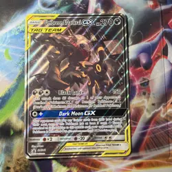 Darkrai & Umbreon GX - SM241 - Black Star Promo Pokemon Jumbo Oversized Card MP - Image 1