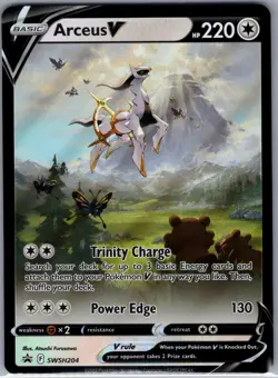 Arceus V SWSH204 SWSH: Sword & Shield Promo Cards - Pokemon Card - NM - Image 1