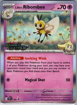 Lillie's Ribombee - (Prerelease) SVP 183 Promo - Pokemon Card - NM - Image 1