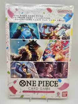 One Piece Premium Card Collection Bandai Games Fest 23-24 English Sealed NEW - Image 1