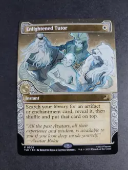Enlightened Tutor (Showcase) Promo MTG Avatar Eternal - Image 1