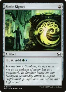 2x Simic Signet MOC NM MTG - Image 1