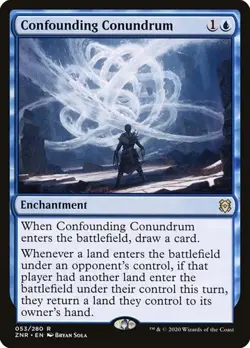2x Confounding Conundrum Zendikar Rising NM MTG - Image 1