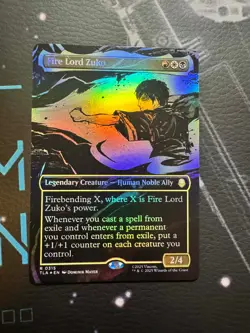 Fire Lord Zuko Avatar: The Last Airbender Rare - Image 1