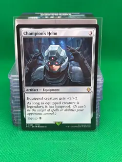 MTG - CHAMPION'S HELM - Final Fantasy Com (R) - Image 1