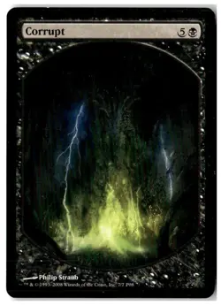 MTG Corrupt - Magic Player Rewards Moderately Played English Playset (x4) - Image 3