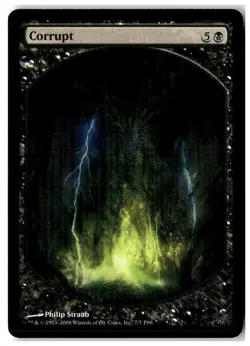 MTG Corrupt - Magic Player Rewards Moderately Played English Playset (x4) - Image 5