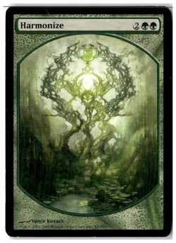 MTG Harmonize - Magic Player Rewards Heavily Played English - Image 1