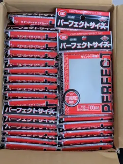 KMC Perfect Fit Sleeves Case 30 packs of 100 3000Sleeves - Image 1