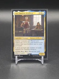 Cid, Timeless Artificer (0407) | Final Fantasy (MTG) | NM EN - Image 1