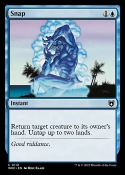 1 x Snap - Commander: Wilds of Eldraine - NM-Mint - MTG - Image 1