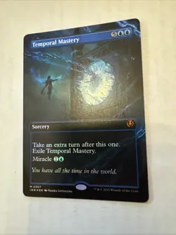 Temporal Mastery (Borderless) Innistrad Remastered Foil NM Pack Fresh - Image 1