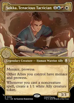 Sokka, Tenacious Tactician - Showcase - Avatar - TLA MTG - Image 1