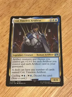 Cid, Timeless Artificer Bundle of 3 - Non Foil (FIN 411, 416, and 418) FF MTG - Image 2