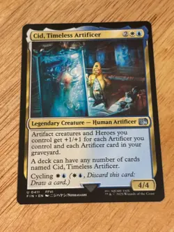 Cid, Timeless Artificer Bundle of 3 - Non Foil (FIN 411, 416, and 418) FF MTG - Image 4