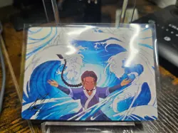 Magic the Gathering - Art Series - Gold Stamp - Katara, Water Tribe Hope - 48/54 - Image 1