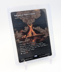 MTG - Volcano of Roku's Island - Borderless Mythic #61 - Avatar: TLA NM - Image 1