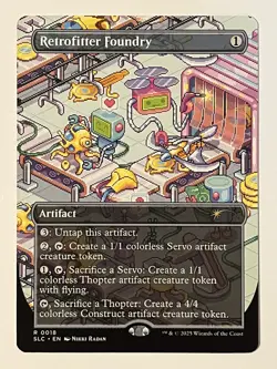 Retrofitter Foundry Secret Lair Countdown Encyclopedia Kit Non-Foil MTG NM - Image 1