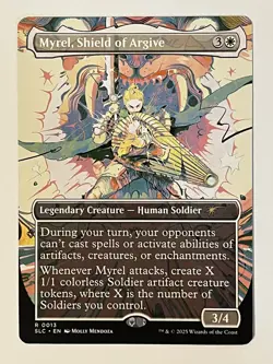 Myrel, Shield of Argive Secret Lair Countdown Encyclopedia Kit Non-Foil MTG NM - Image 1