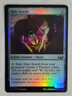 Halo Scarab 239 Streets of New Capenna Foil Magic the Gathering - Image 1