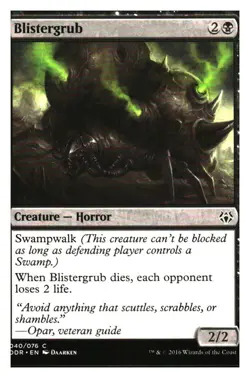 Blistergrub Mystery Booster MTG - NM+ Mythic Relics - Image 1