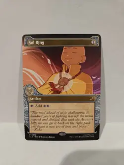 Sol Ring (Showcase) Avatar: The Last Airbender: Eternal-Legal Regular Near Mint - Image 1