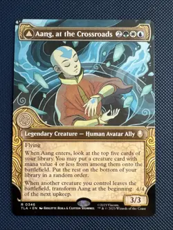 MTG Aang, at the Crossroads (Showcase) - Avatar: The Last Airbender (TLA) NM - Image 1